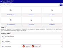 Tablet Screenshot of gargtubes.com